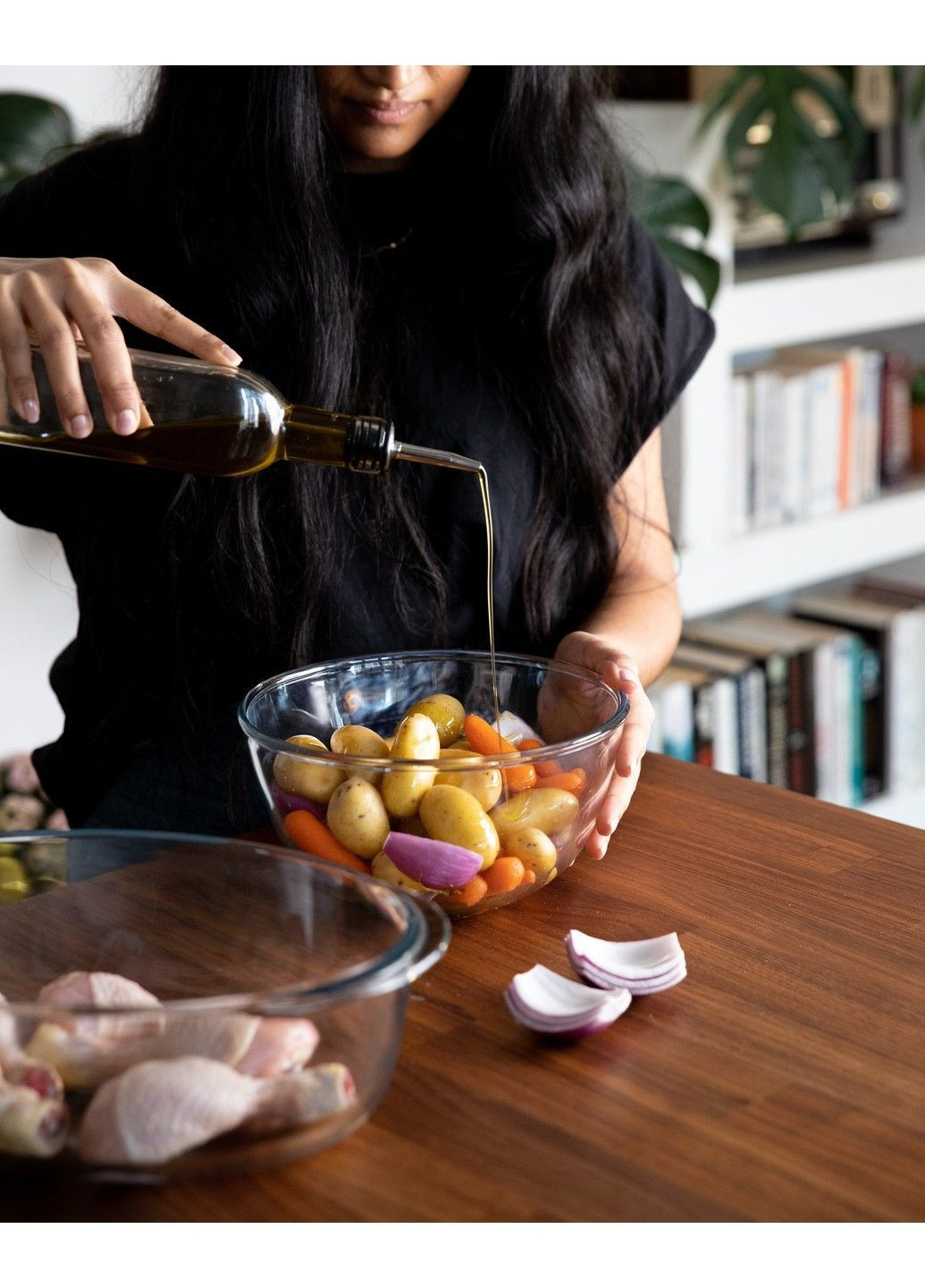 Форма с/к н-р мисок 3шт (0.7л, 1.1л, 2.3л) (913S603/8044) Pyrex (365274926)