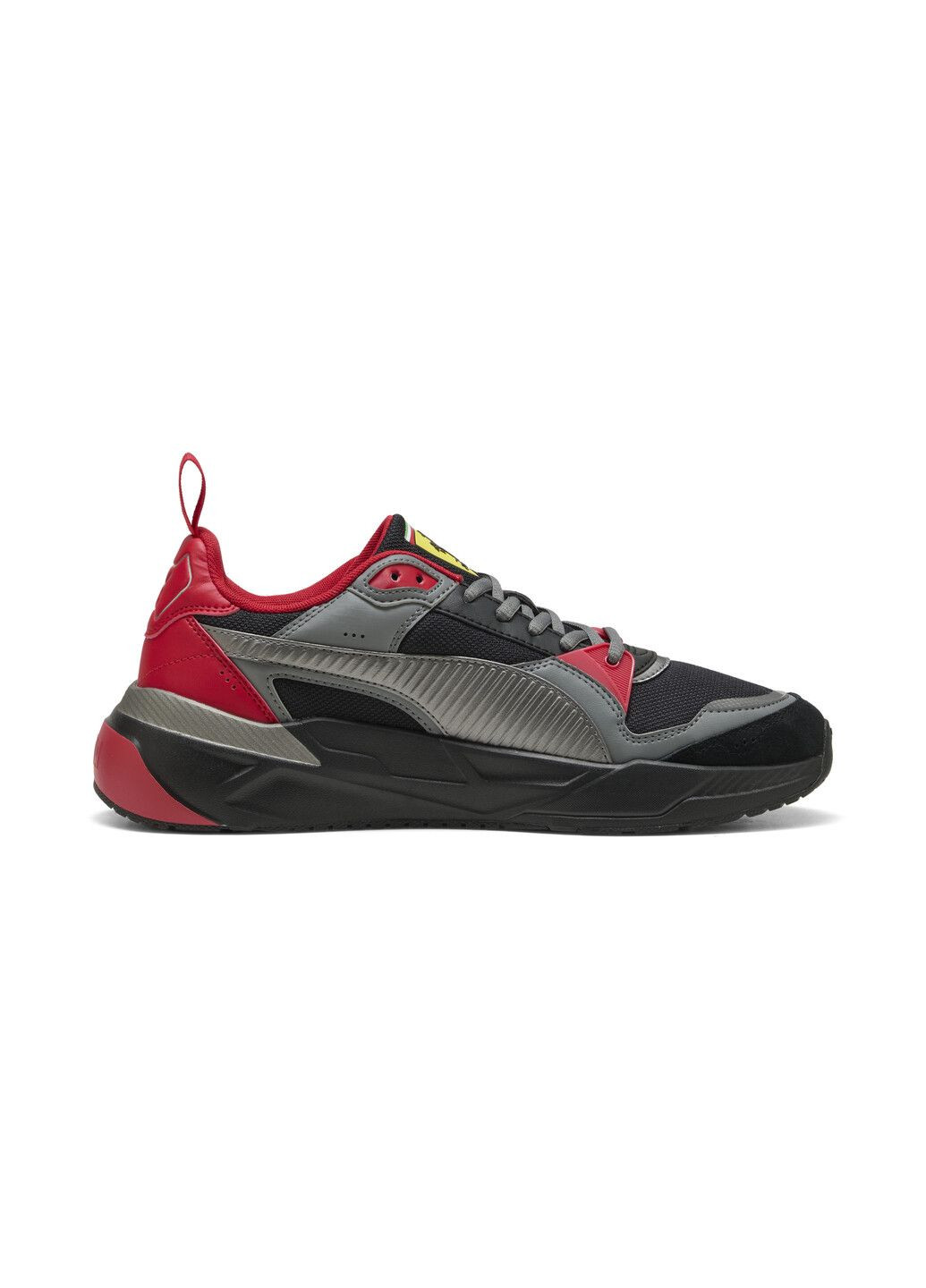 Чорні всесезонні кросівки scuderia ferrari trinity 2 sneakers unisex Puma