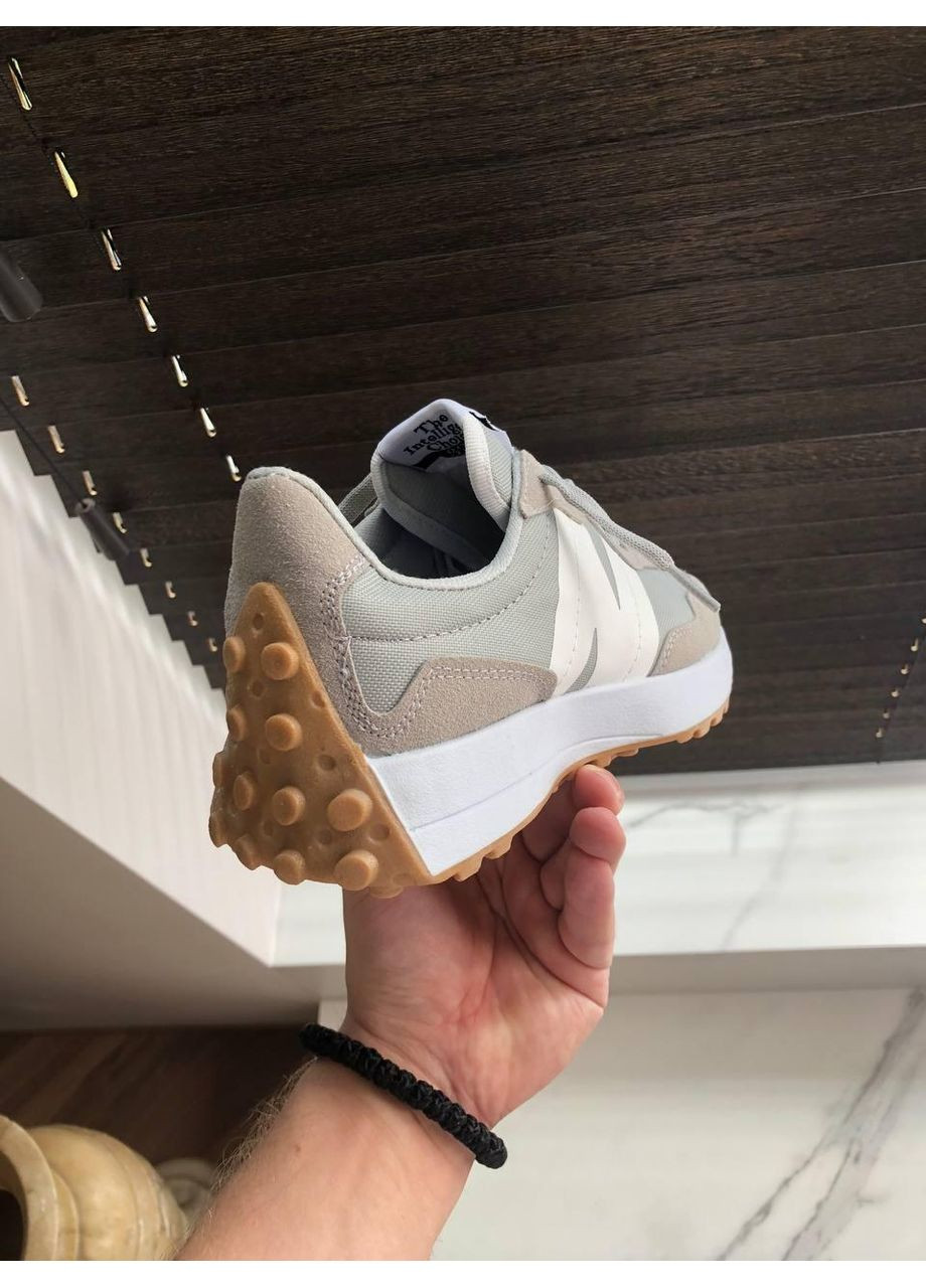 КРОСІВКИ ЖІНОЧІ NEW BALANCE 327 IVORY GREY НЬЮ БЕЛАНС 327 No Brand сірі демісезони (367167030)