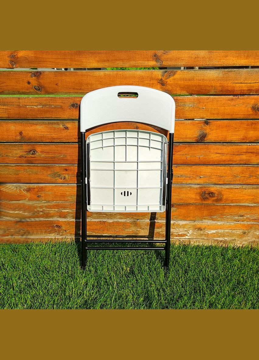 Складний стілець 46х52х79см Білий SW-00001609 Sticker Wall (370441106)