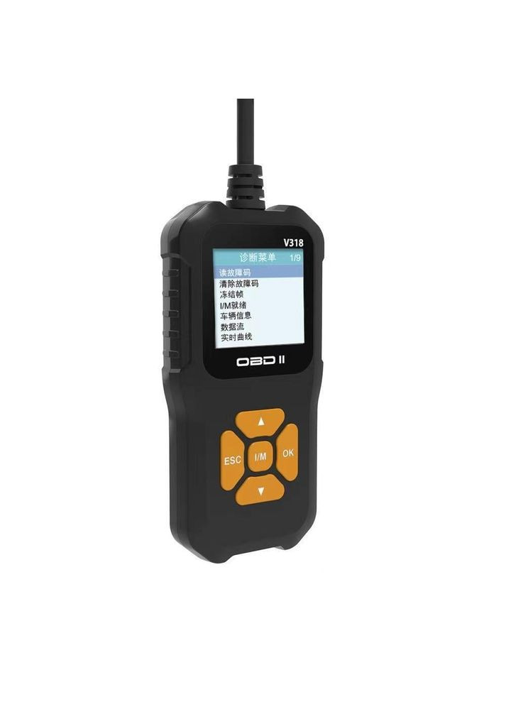 Автосканер діагностичний CarD V318 OBD-2 сканер несправностей автомобіля (R051041) No Brand (330778579)