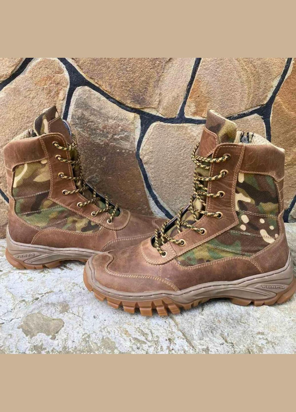 Берцы Мужские Зимние Тактические. 36-49р Койот. Выдерживают постоянные нагрузки! DSZM-1003 No Brand (301147959)