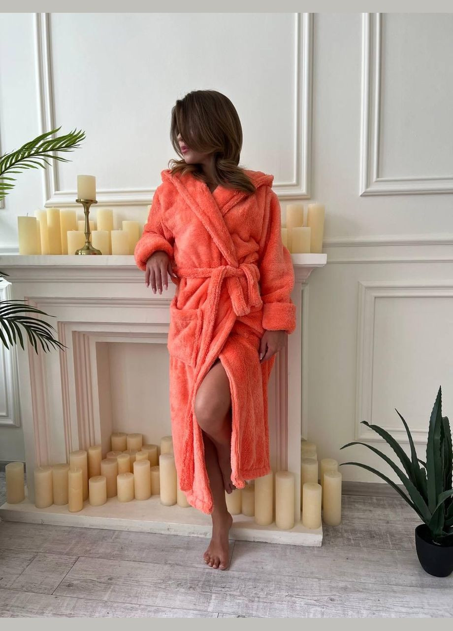 Халат женский махровый (П4К-al-halat-005) No Brand (308864402)