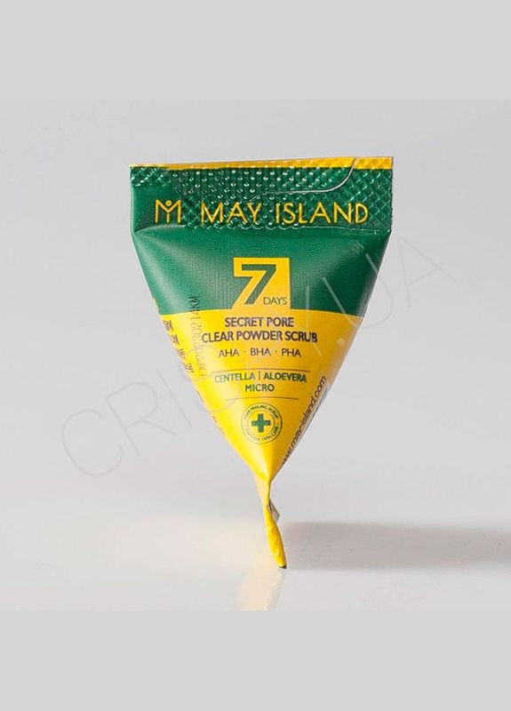 Скраб з кислотами для обличчя Secret Pore Clear Powder Scrub, 5мл May Island (314768342)