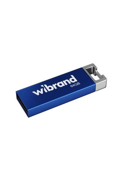 USB флеш накопичувач (WI2.0/CH64U6U) Wibrand 64GB Chameleon Blue USB 2.0 (366646458)