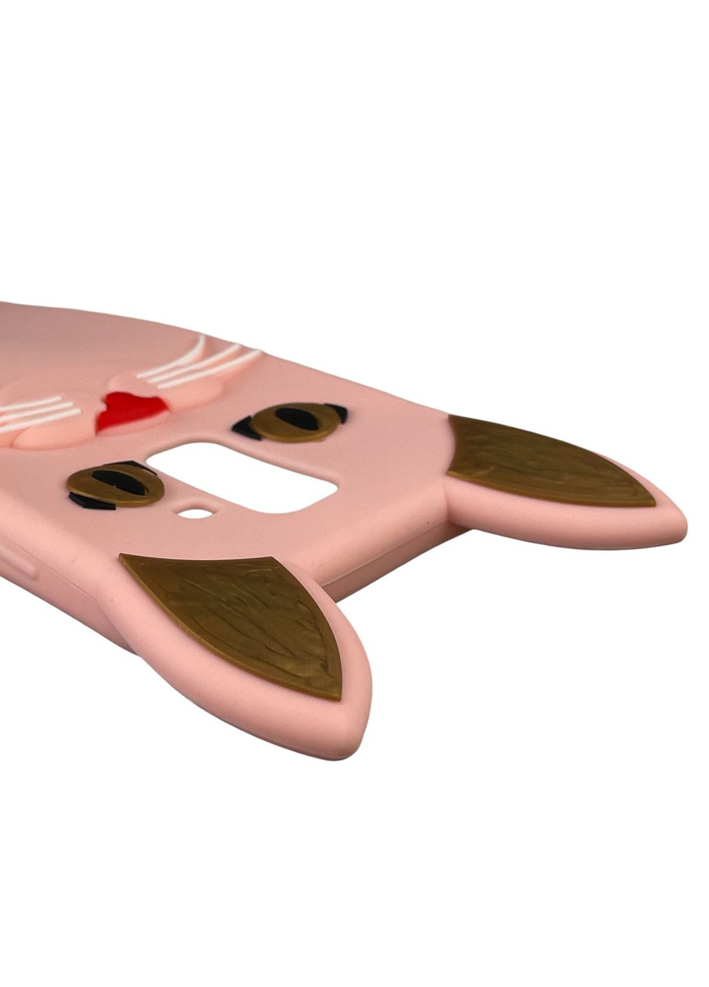 Чохол для Galaxy J8 2018 (SM-J810F) дитячий з котиком на самсунг гелаксі дж8 рожевий Samsung (366019881)