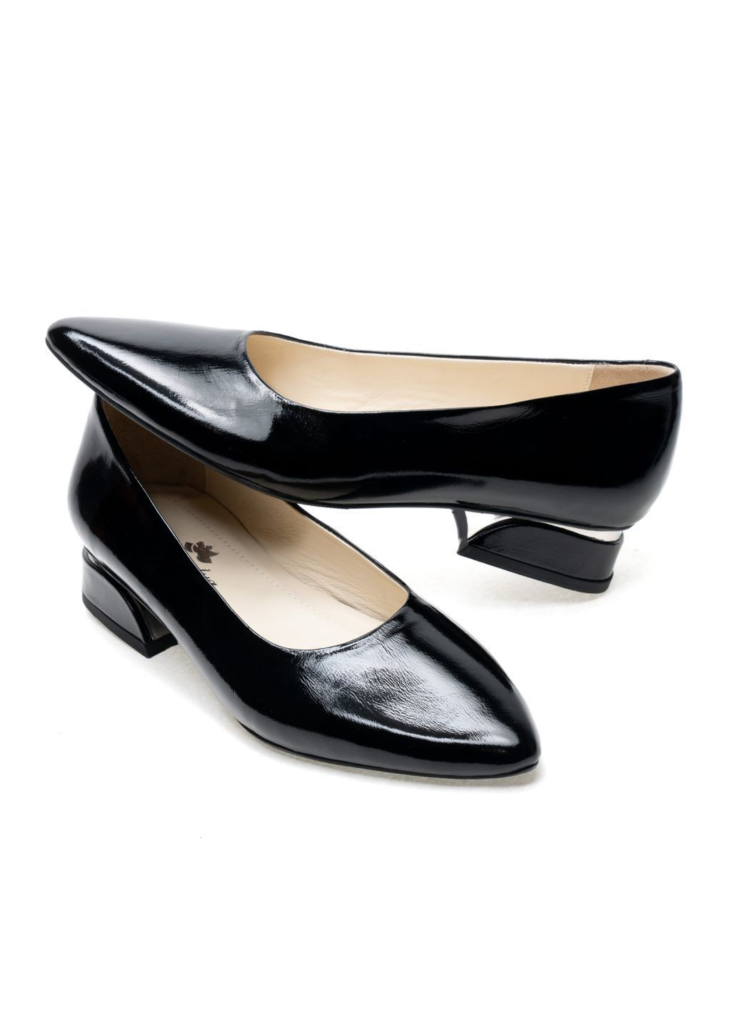 Magnolya Туфли 01465 Черные черный з натуральная кожа, — (372601598)