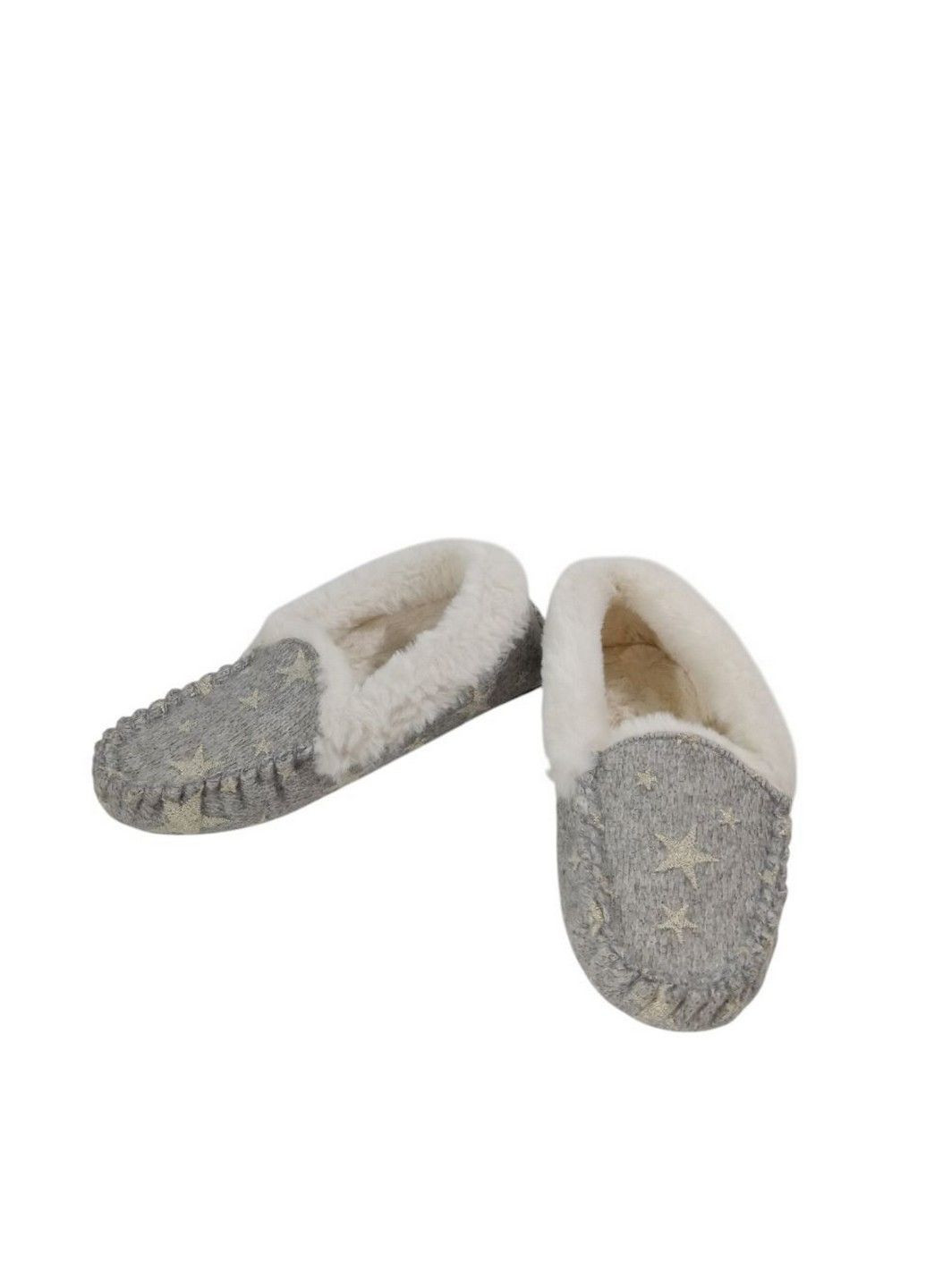 Серые тапочки George