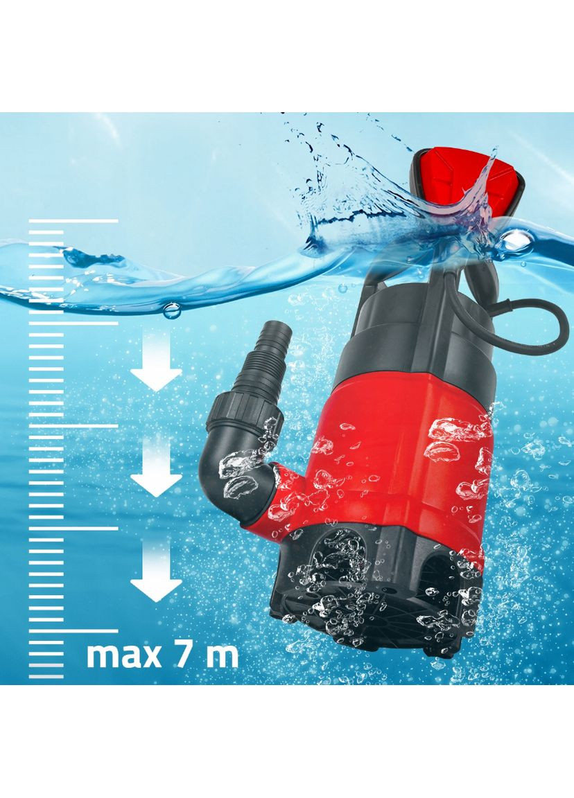 Дренажний насос 750Вт 12500л/год Maltec (356109084)