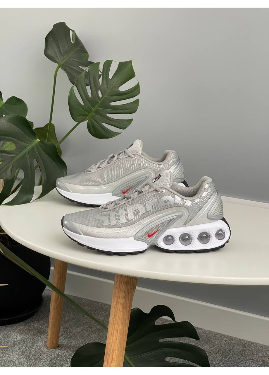 Кросівки жіночі і чоловічі Nike Air Max DN Supreme Silver Bullet | Найк Аір Макс Супрім срібні No Brand срібні демісезони (361155237)
