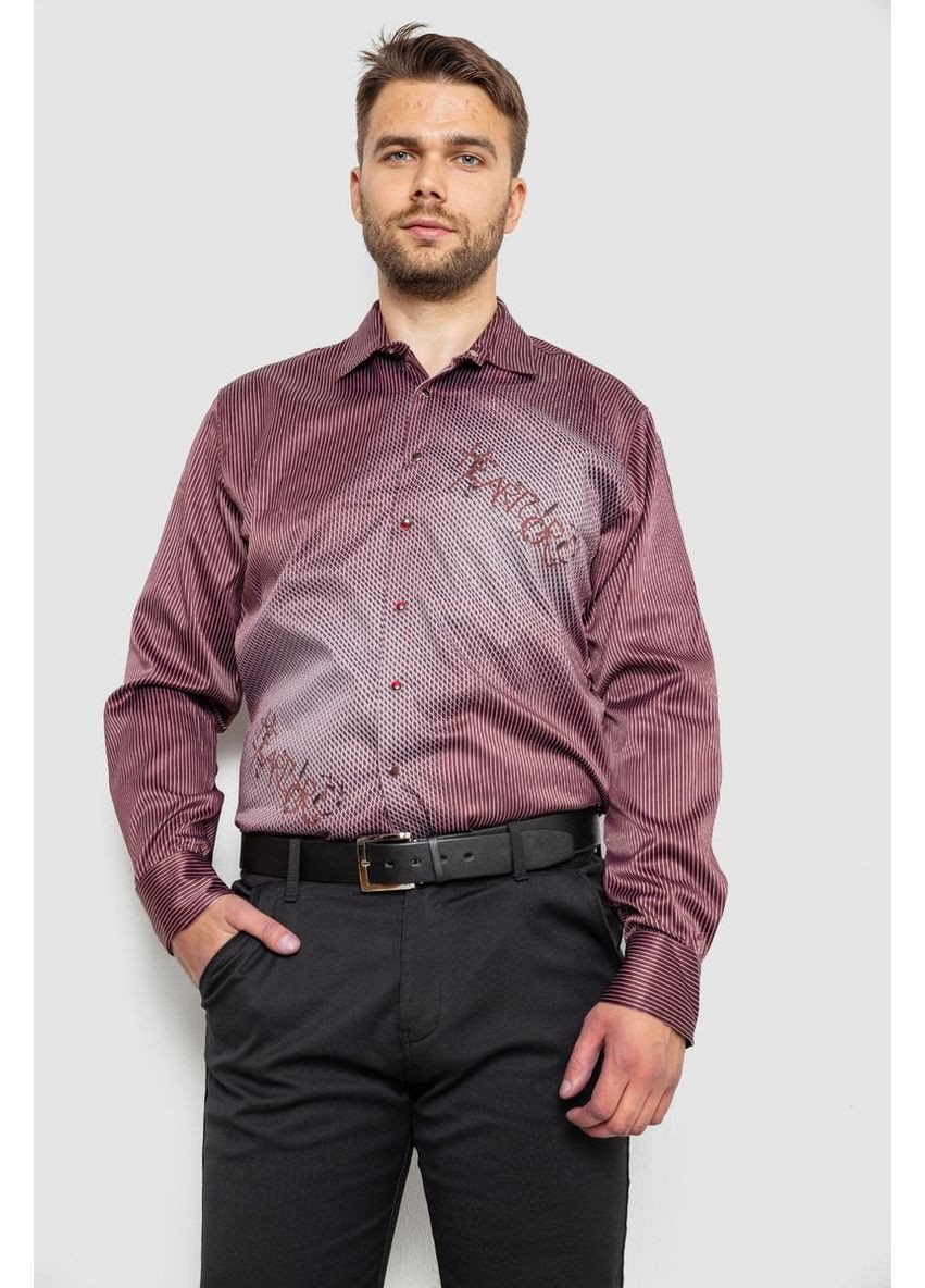 Бордовая рубашка Ager