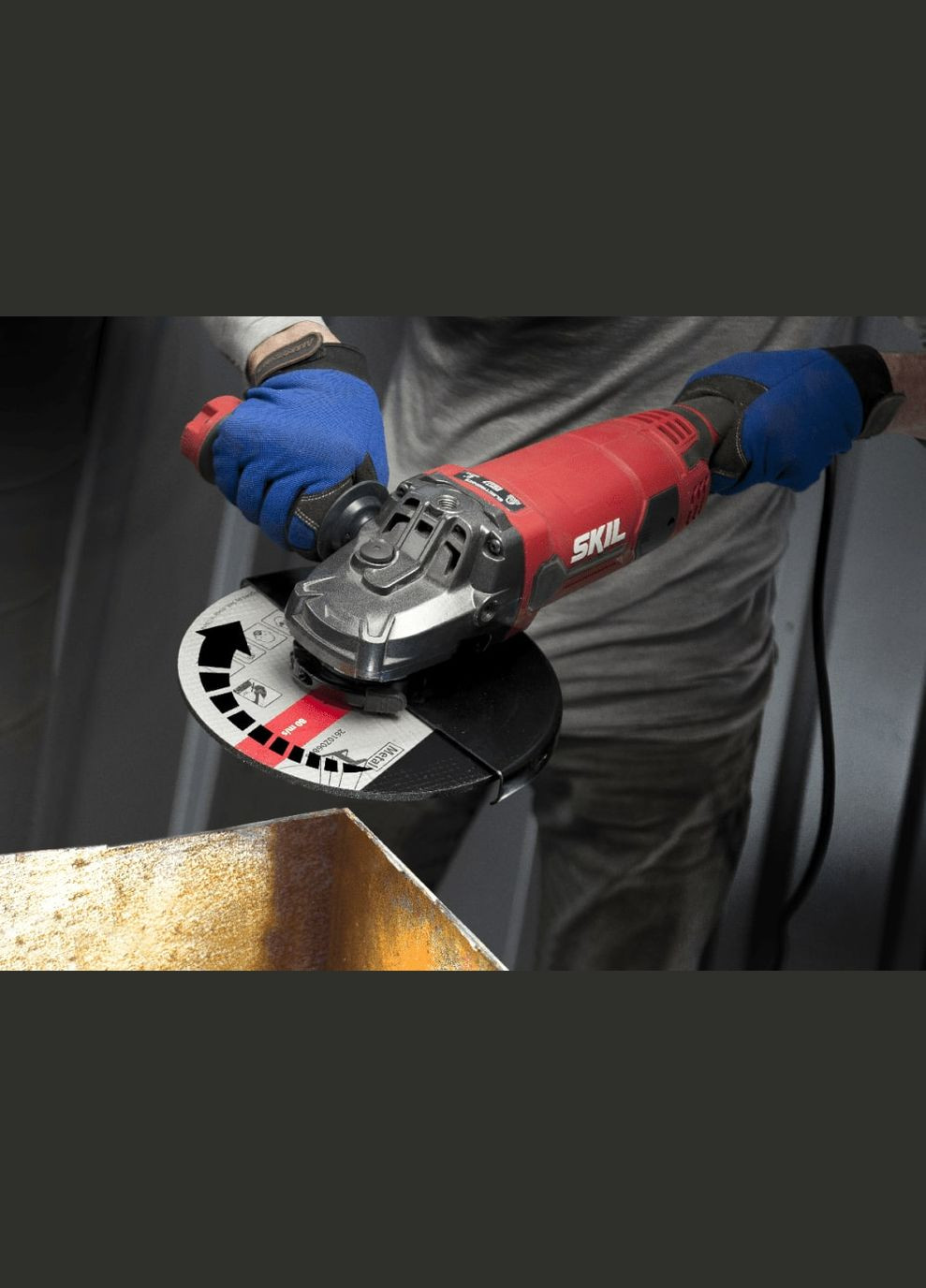 Шлифмашина угловая 9791 AB 230мм 2200Вт 6600об·мин VRS+ плав. пуск 6.17кг Skil (317275292)