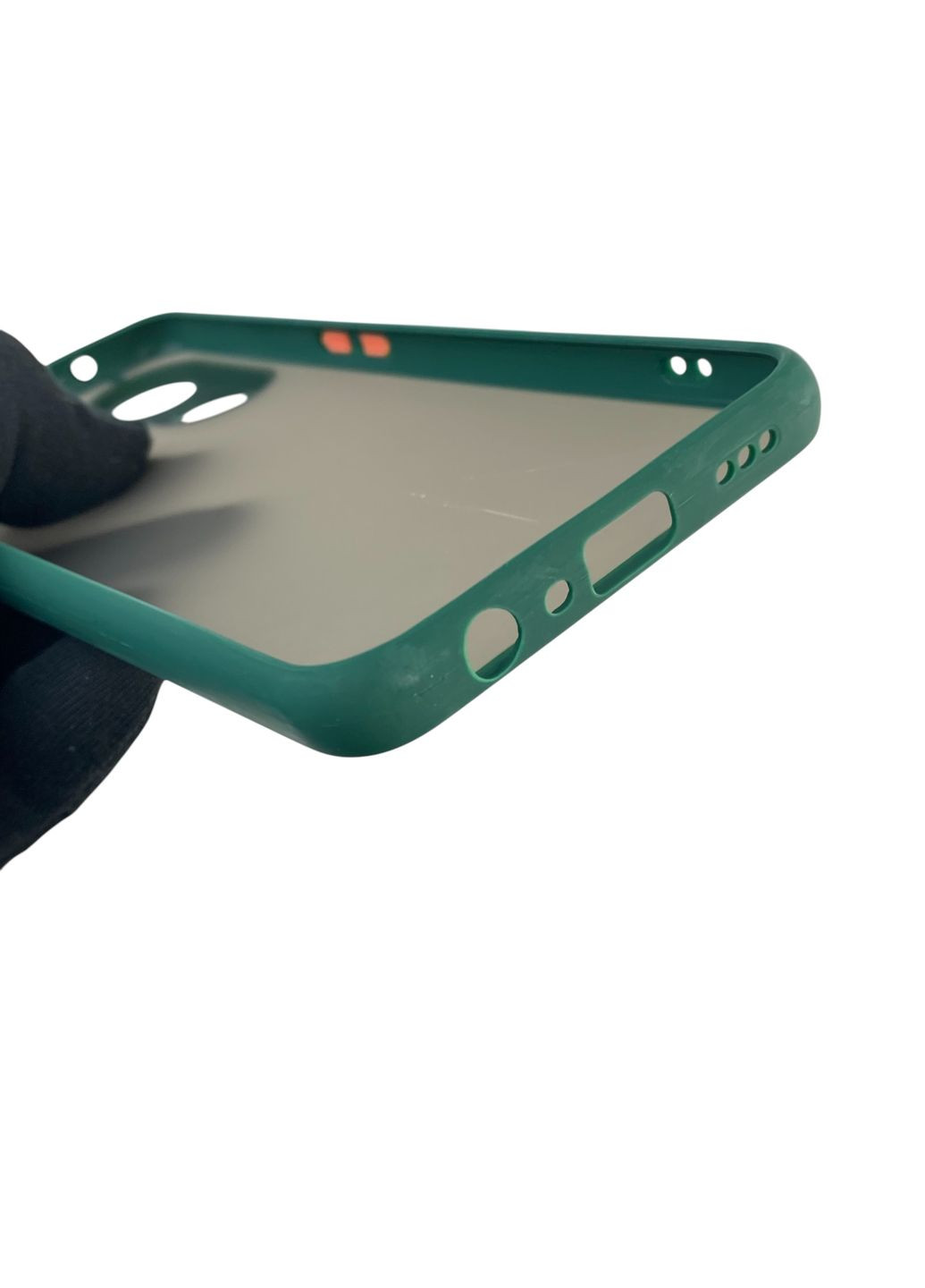 Чохол для телефона Reno 8T 4G з високими бортами із захистом камери на оппо рено 8т 4г темно-зелений Oppo (366390730)