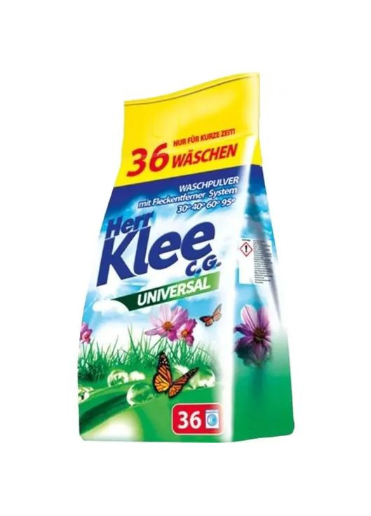 Порошок для стирки Herr Universal, 3 кг Klee (328308803)