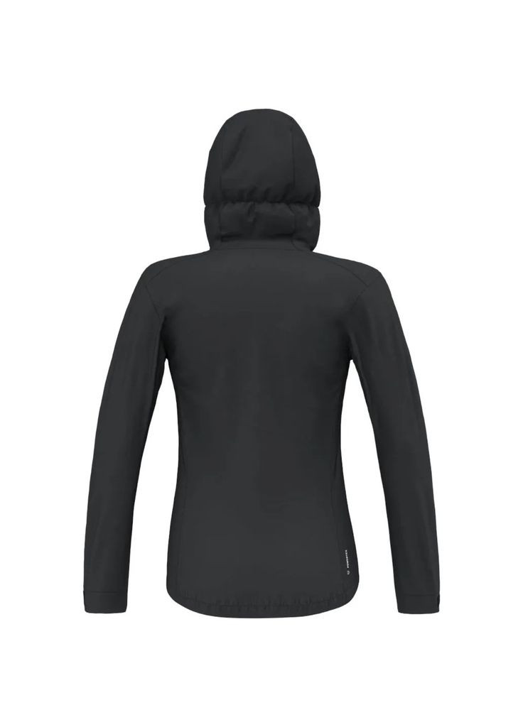 Черная демисезонная куртка puez aqua 4 ptx 2.5l wms 28616 0910 - 44/38 (m508819) Salewa Puez Aqua 4 PTX 2.5L Wms 28616 0910 - 44/38 - чорн