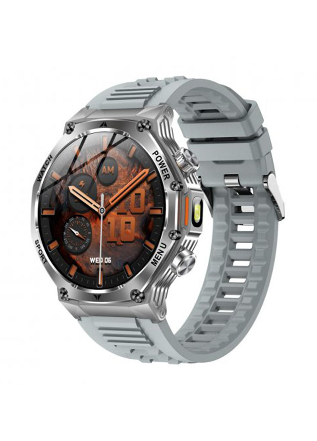 Чоловічий розумний годинник Silver Silica Modfit Titan-X (356130704)