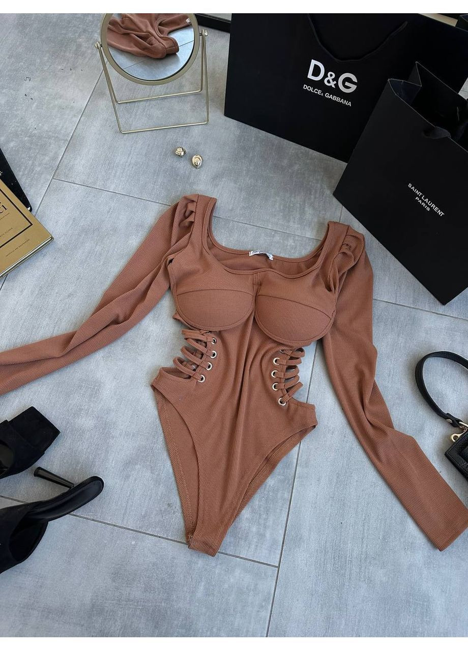 Женское боди с чашками No Brand (366227050)