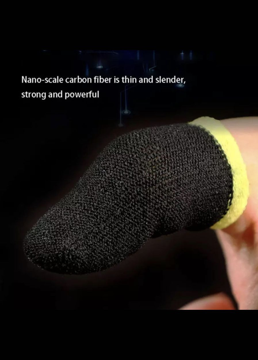 Напальчник ігровий кіберспортивний для ігор на телефоні / планшеті Fortnite (Call of Duty Counter-Strike PS4 PS5) 8 шт REO (341534145)