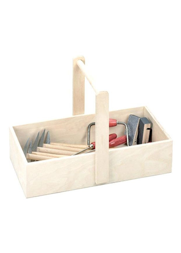 Ящик-переноска для инструментов из дерева Напока бланже (ЯДИ-006401) No Brand (328912365)