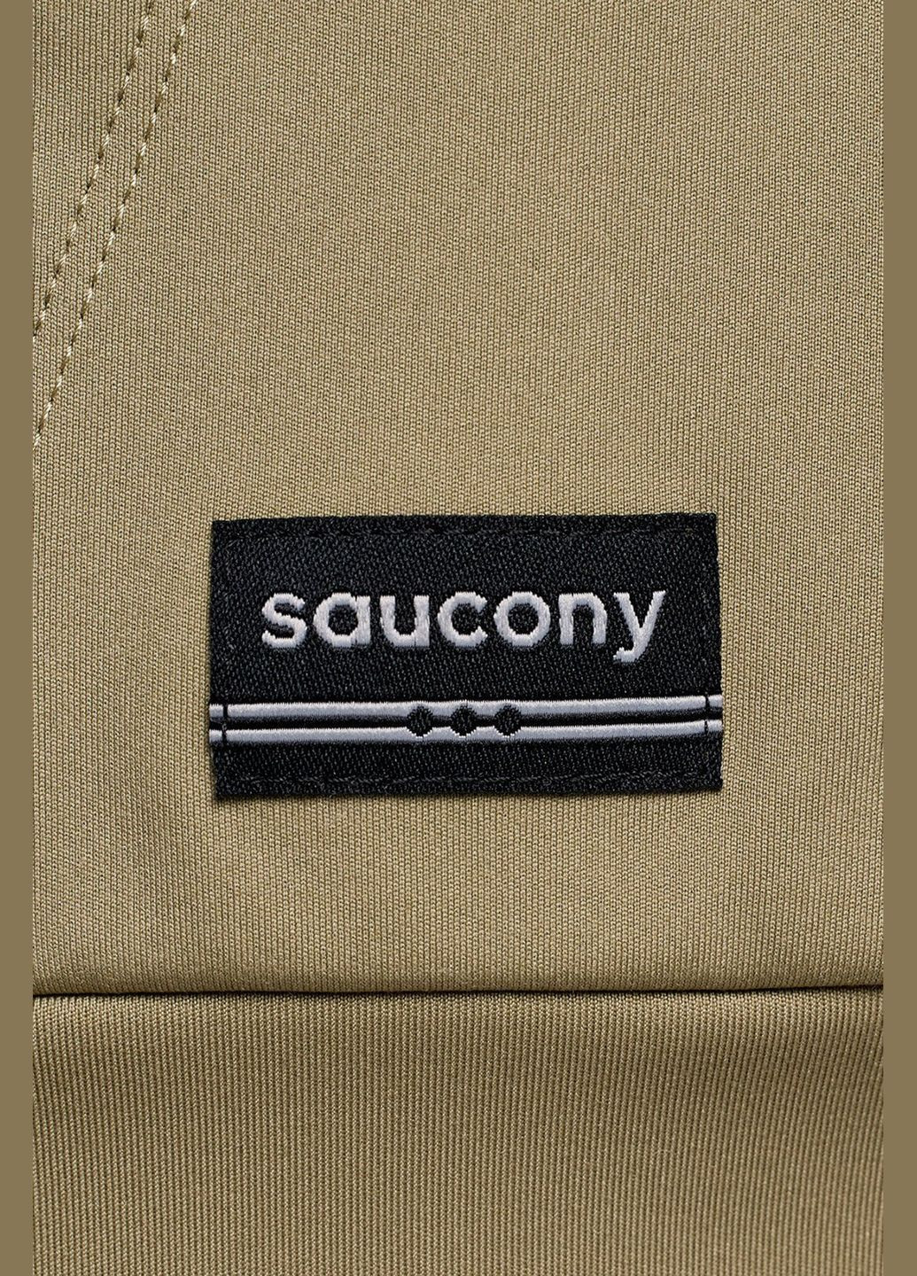 Бежевая спортивная куртка-анорак Solstice Oysterpuff Hoody Saucony (264212029)