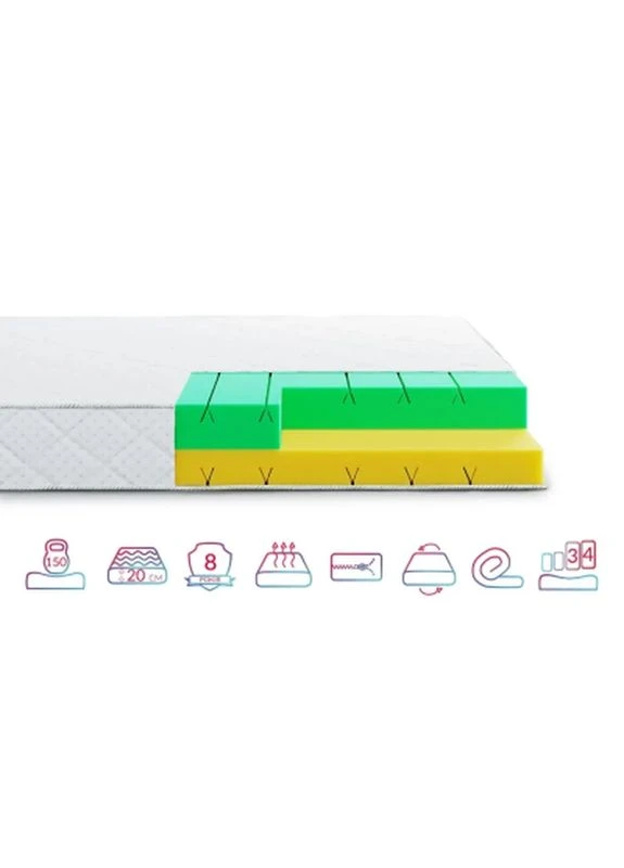 Матрас Noble Argentum Star 180x190 см (4820001243789) HighFoam (399037718)