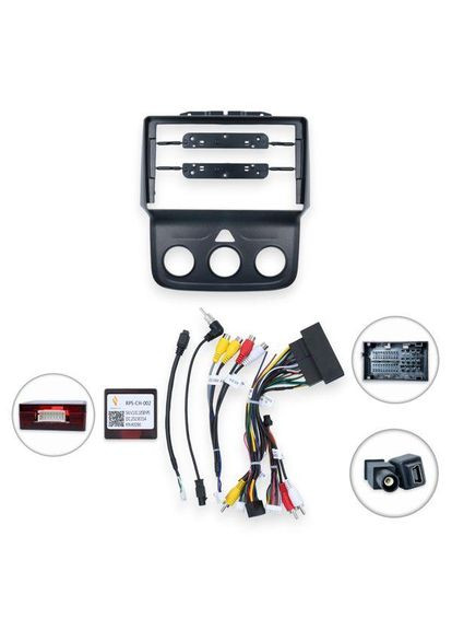 Штатна магнітола серії Q1 під Ram 2013-2019 (K1) WOOD 9 дюймів Dodge (299235026)