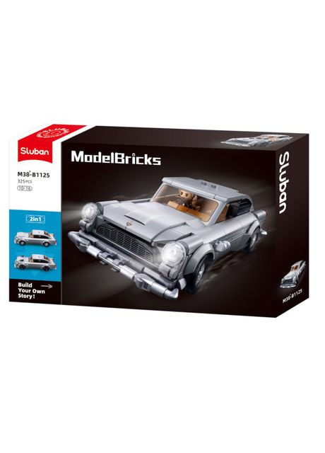 Конструктор Model Bricks Спортивний автомобіль (M38-B1125) Sluban (370623509)