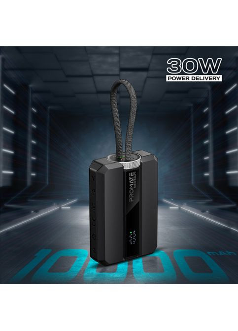Powerbank Neo-10Uni 10000 mAh 30W Power Delivery Black (neo-10uni.black) Promate (323130598)