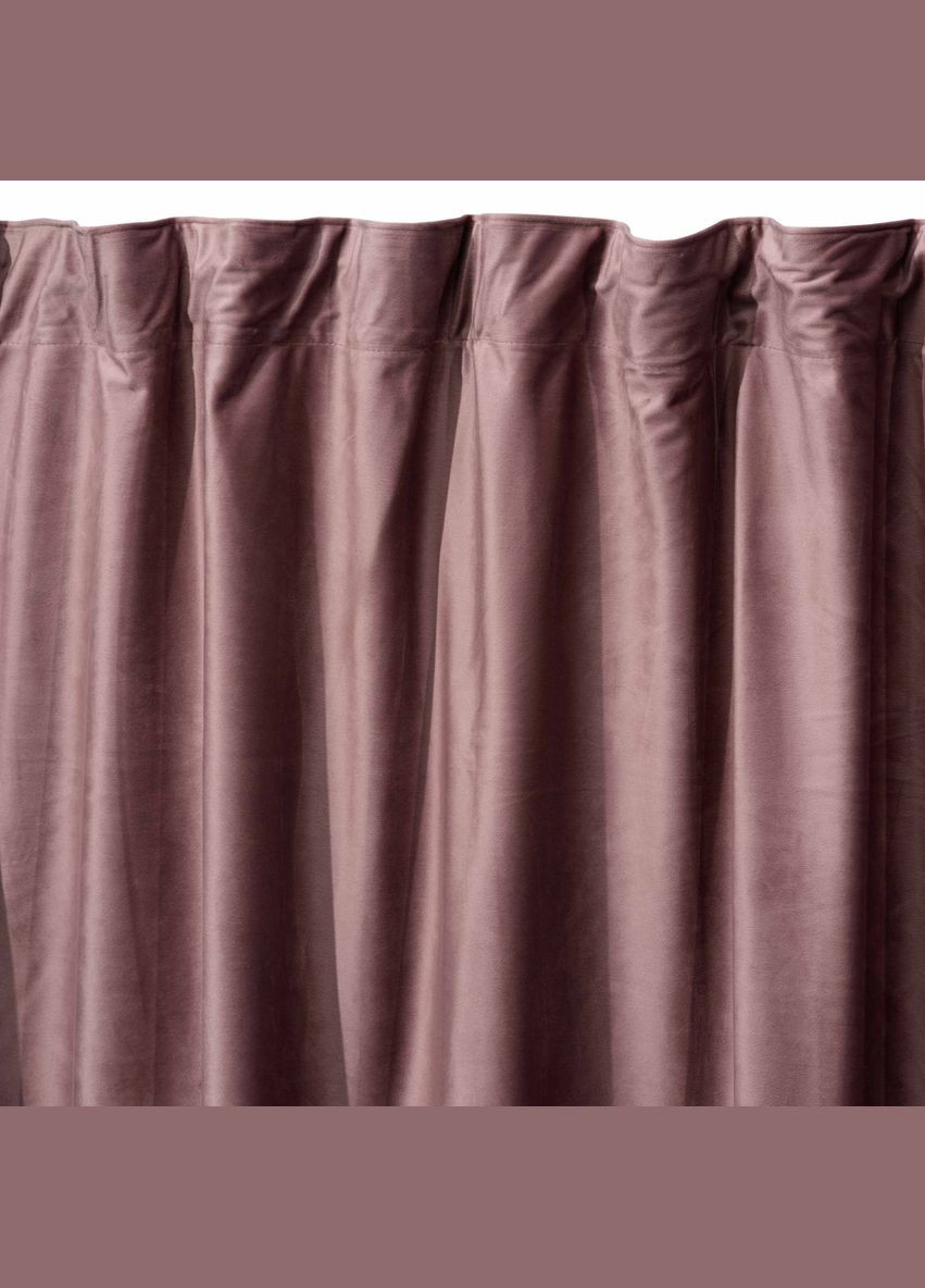 Штора велюр ART1030PP 150х270 см пудрова Ardesto (369719716)
