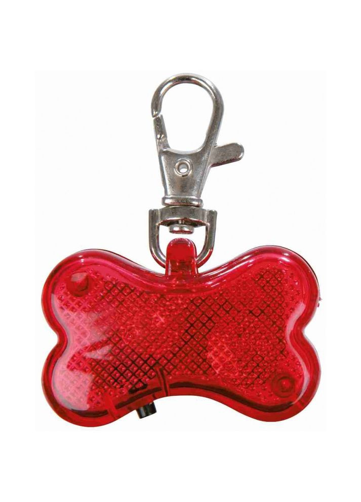 Брелофонарик-адресник для собак пластик, 4,5х3 см Trixie (292257323)