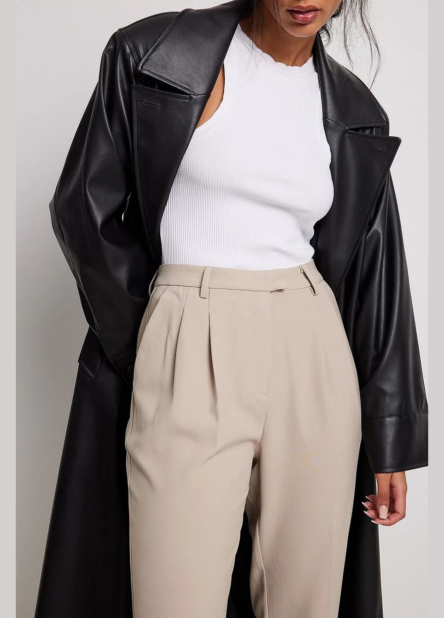 Брюки демисезон,серо-бежевый, NA-KD (283302506)