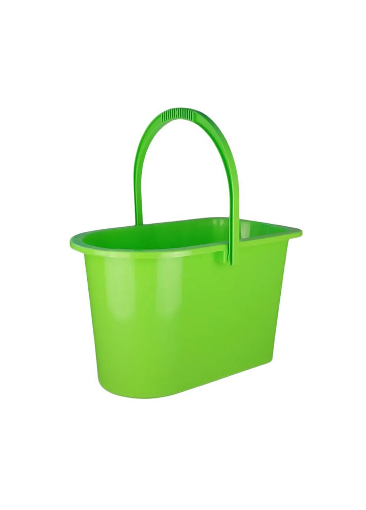 Ведро овальное пластиковое 14 л с ручкой для уборки, хозяйственных нужд SoloPlast (340286103)