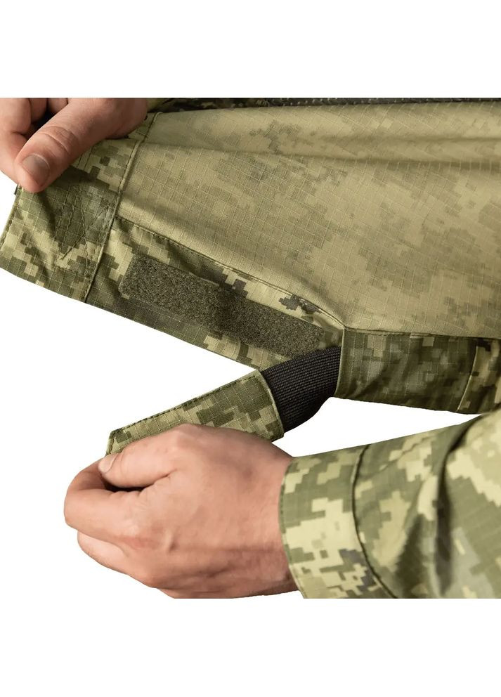 Комбинированная демисезонная куртка тактическая cm perimeter камуфляж Camotec