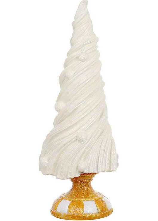 Декоративна фігура Ялинка-Морозиво Прянична Казка 32 см для новорічного декору фігурка з полістоуну BonaDi (368986953)