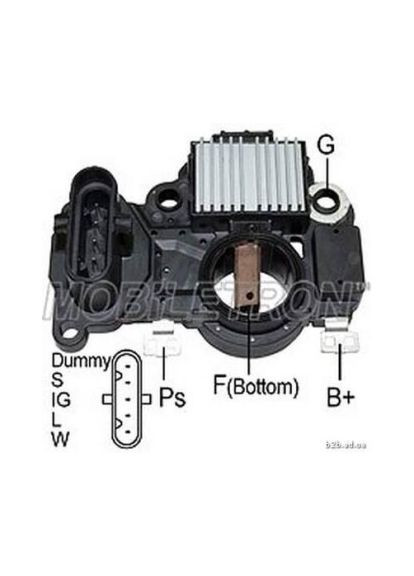 Регулятор напряжения генератора РЕГУЛЯТОР НАПРЯЖЕНИЯ IM691 CN VRH2009125B Mobiletron (368521183)