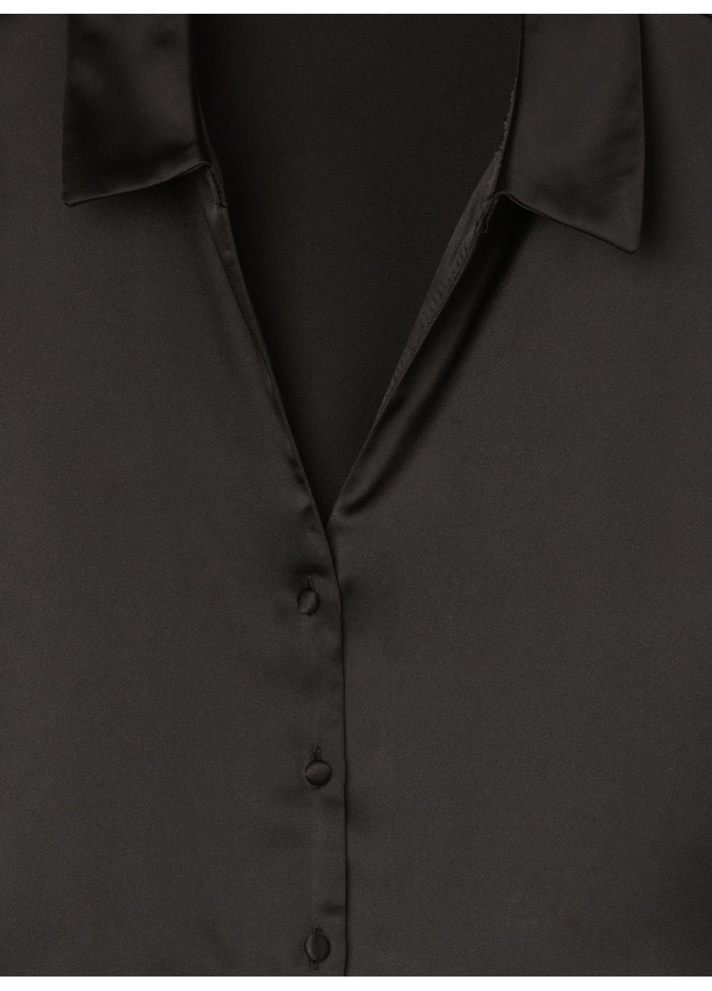 Чёрная блузка женщин Terranova