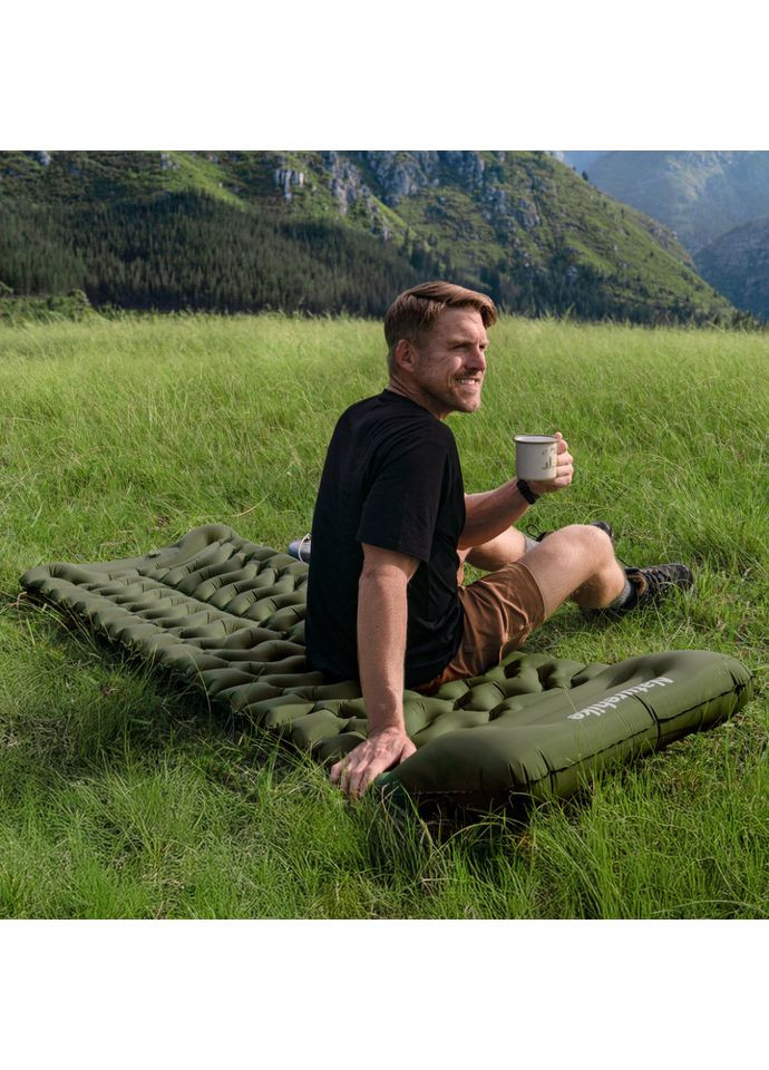 Матрас двойной CNK2550WS019, 65 мм, с мешком для надувания, синий Naturehike (353505651)