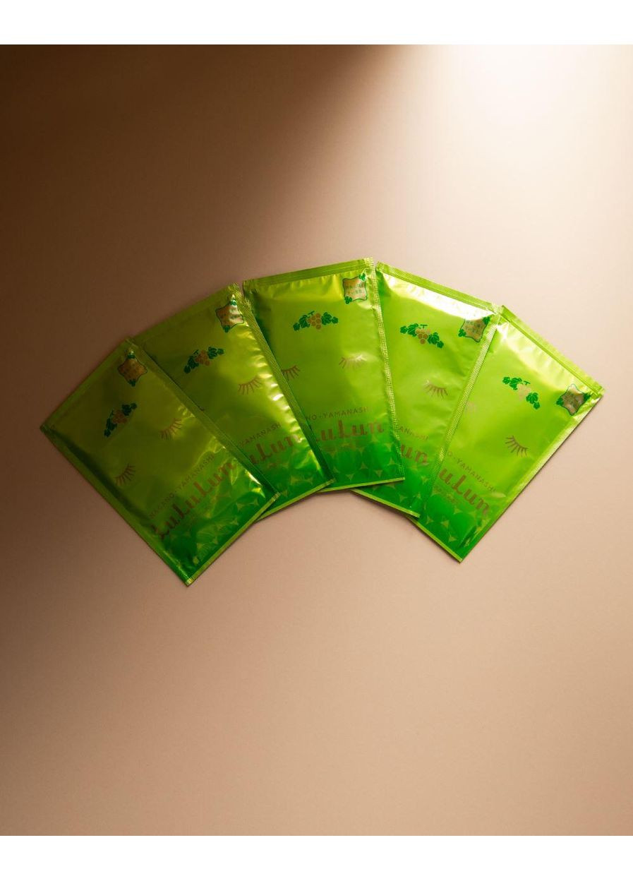 Face Mask Shine Muscat омолаживающая маска с катехинами винограда, 1 шт LuLuLun (361384966)