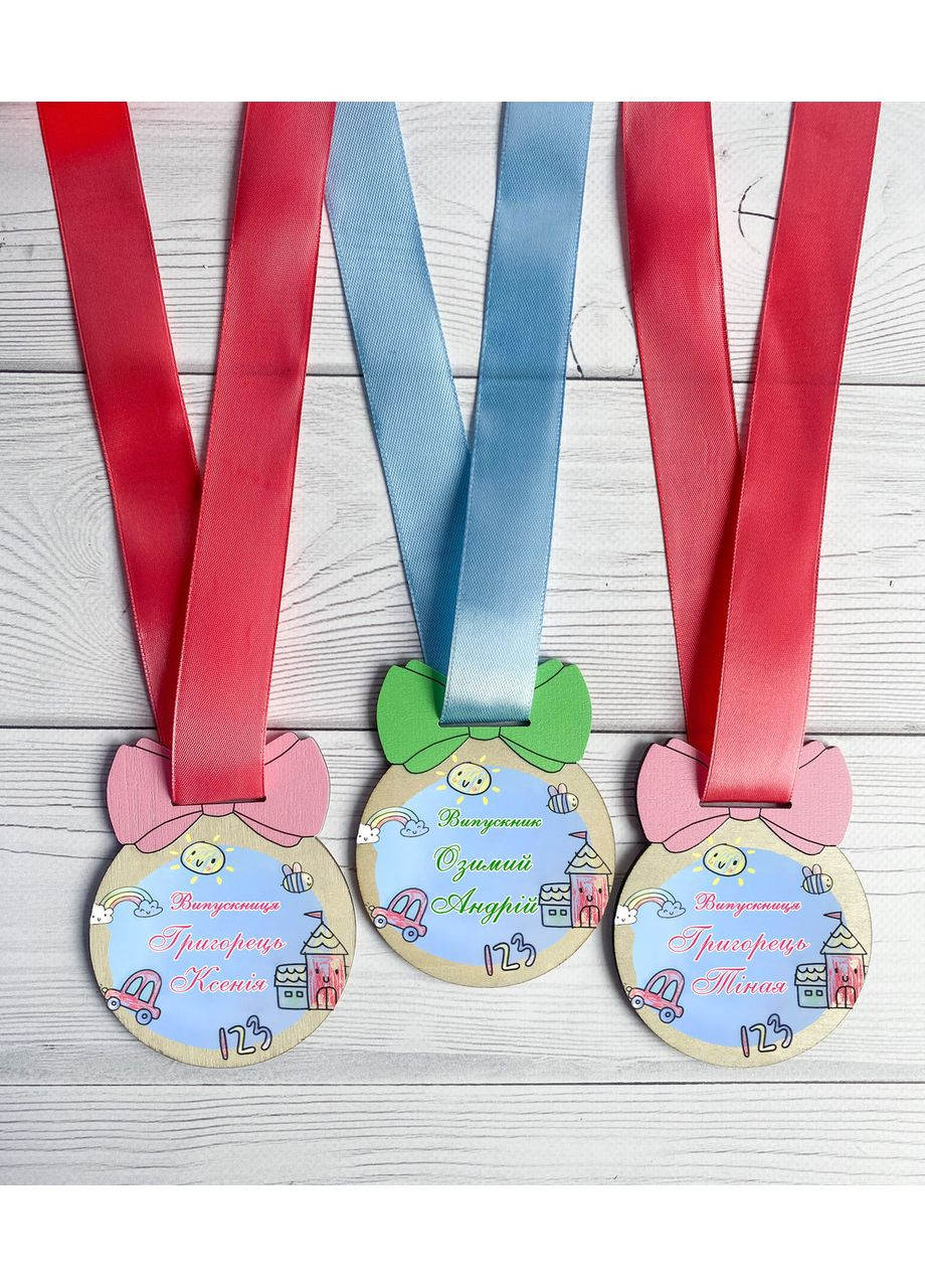 Медаль сувенір дитині випускнику дитсадочка CASE CONTROL (356129076)