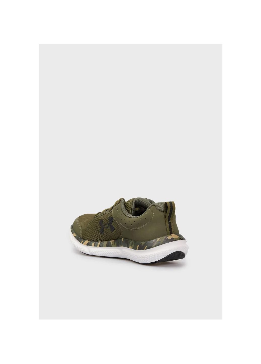 Оливковые (хаки) летние кроссовки мужские charged assert 10 camo (3027036-300) Under Armour