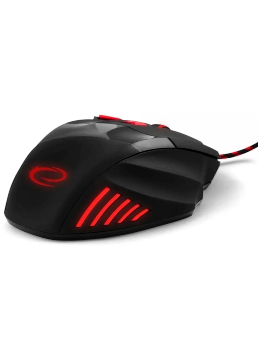 Игровая мышка с подсветкой MX201, черная, USB, большая, геймерская мышь с боковыми кнопками и двойным кликом Esperanza (340112208)