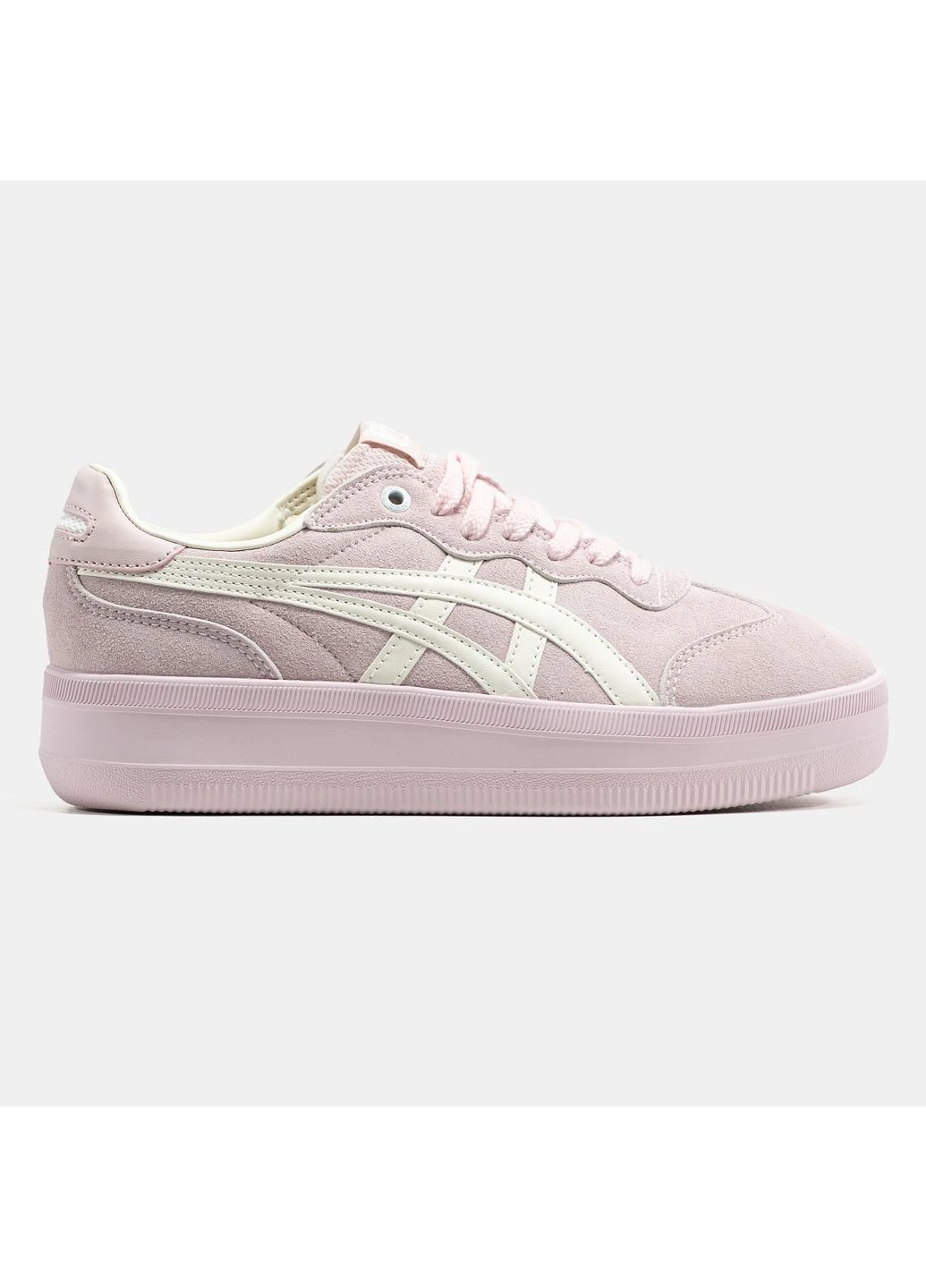 Кроссовки женские Asics Onitsuka Tiger Tokuten Pink Beige Platform | Ассикс Онитсука Тайгер розовые No Brand розовые демисезоны (386612486)
