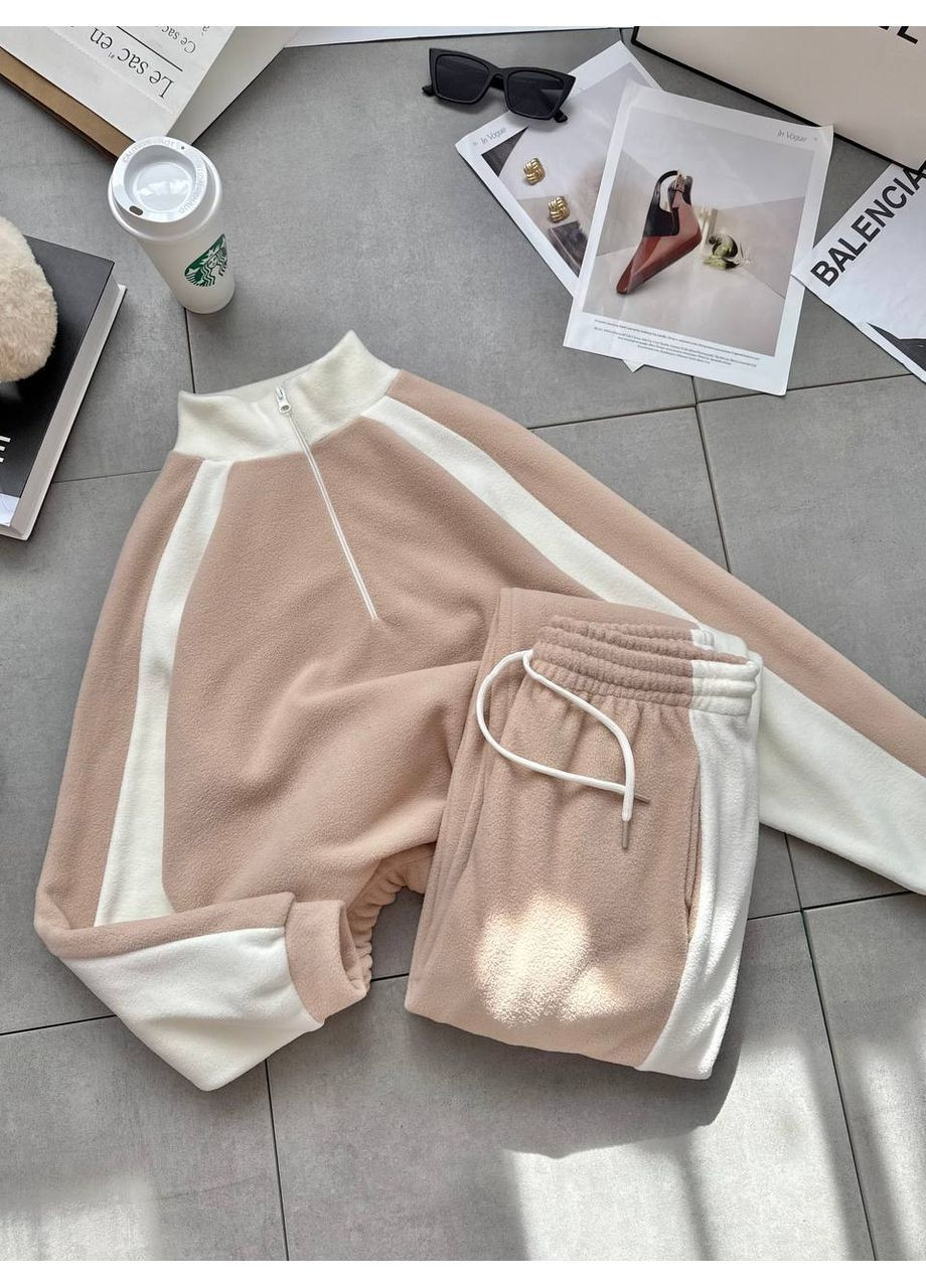 Жіночий флісовий спортивний костюм FINO Mode (366081913)