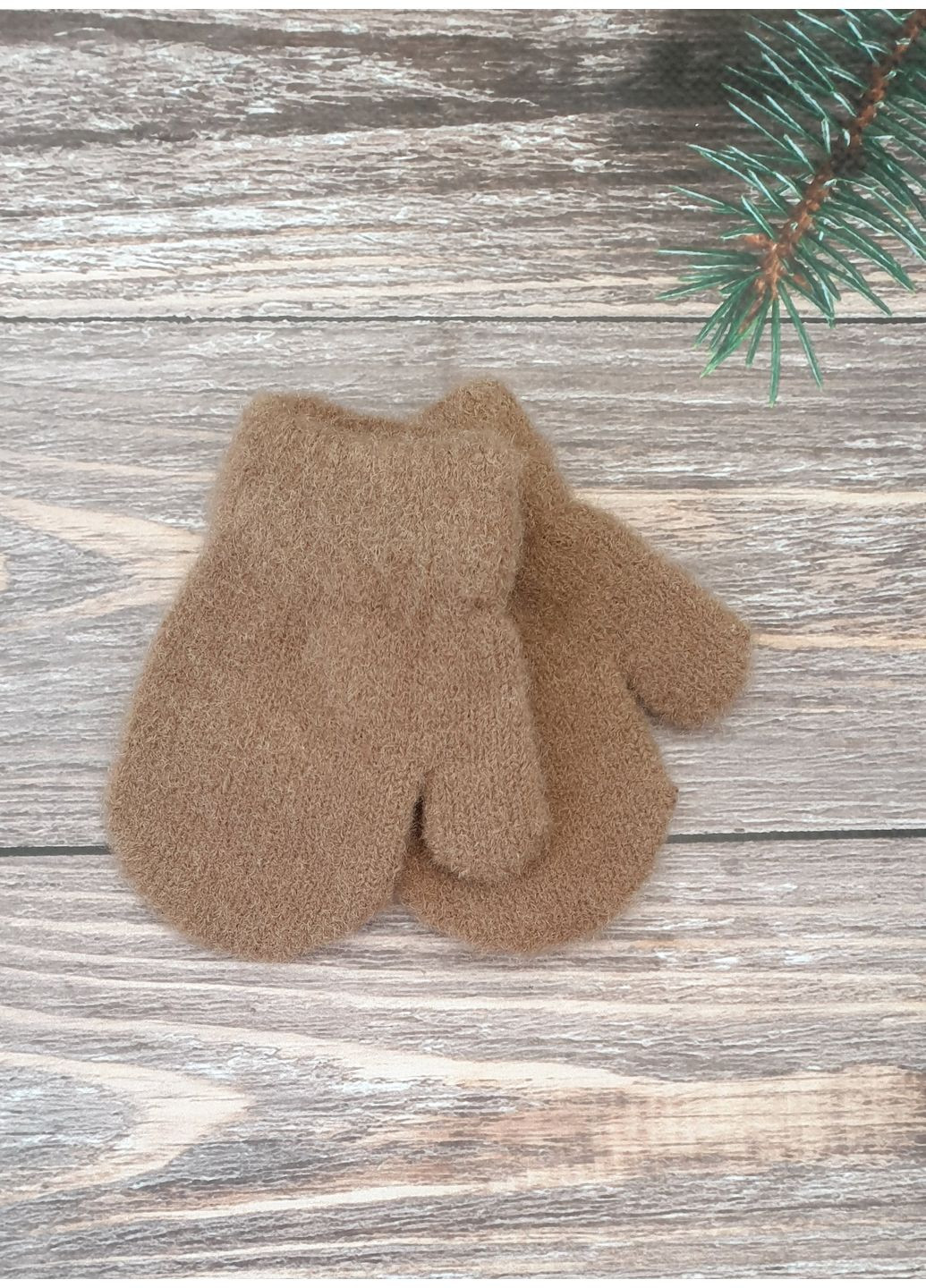 Дитячі в’язані варежки для дівчаток,хлопчиків No Brand (355336833)