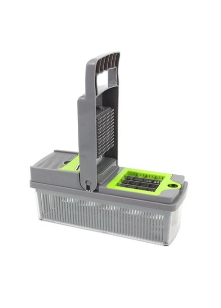 Овощерезка с насадками и контейнером Veggie Slicer 14 в 1 А-Плюс (302673414)