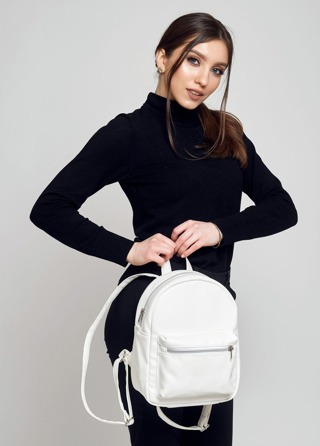 Жіночий рюкзак Brix KSO білий Sambag (324622172)