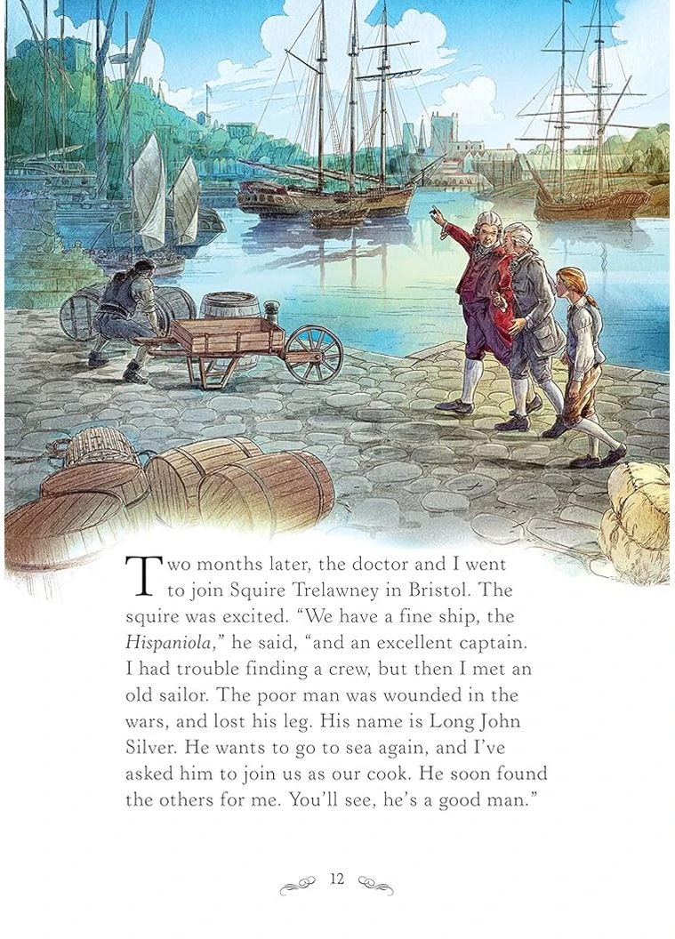 UER3 Treasure Island Usborne Publishing (370108650)