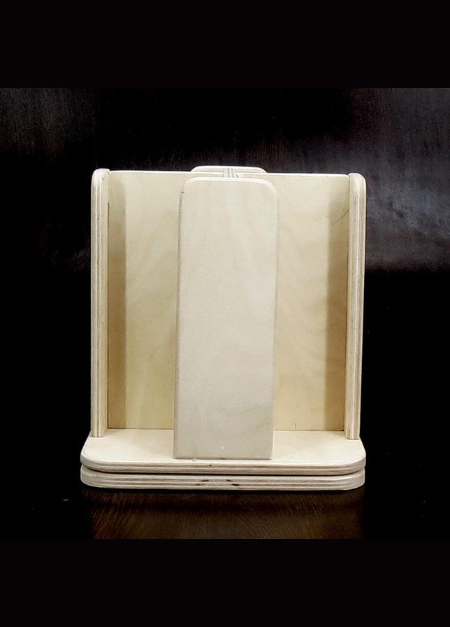 Органайзер одноразових стаканів з дерева Кліст 225 бланже (ЧАЙ-221001) No Brand (327867644)