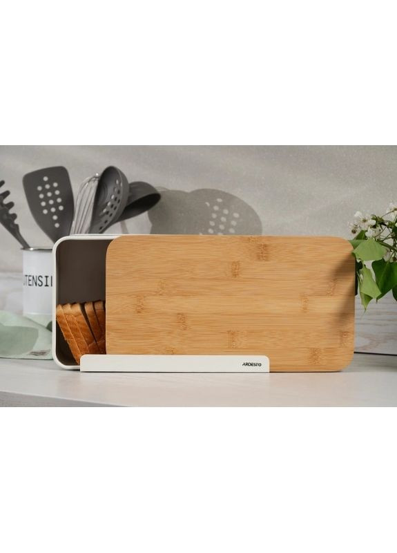 Хлібниця Midori AR-0914-WB 33х13х18 см біла Ardesto (361024724)