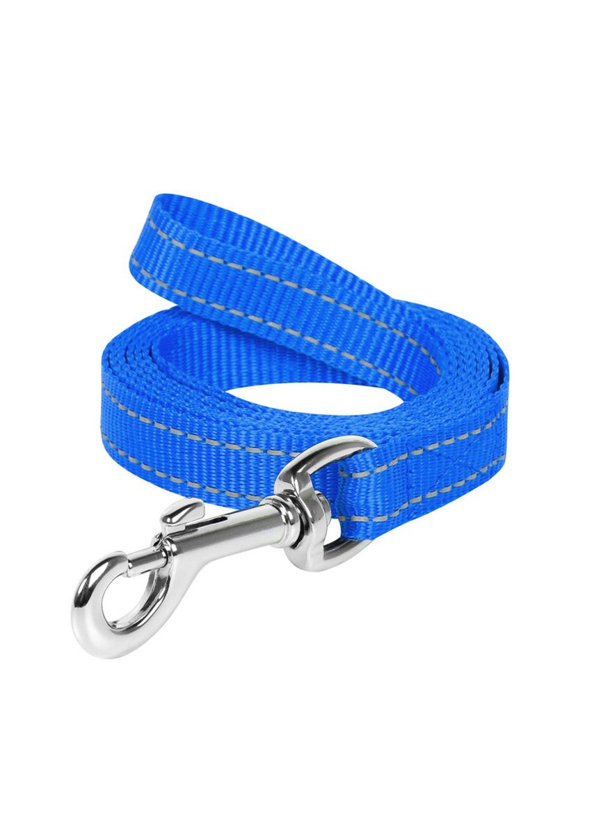 Повідець нейлоновий 25мм/200см Блакитний Dog Extreme (279561715)